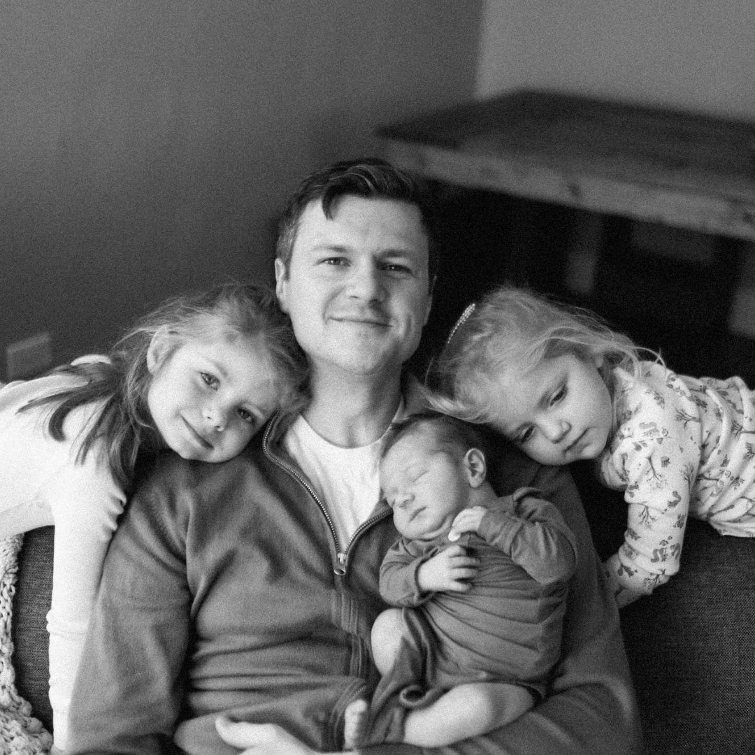 ECC Owner Patrick Chism with his children